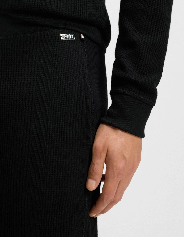 BOSS Orange Structure Mens Loungewear Pants - Black 001