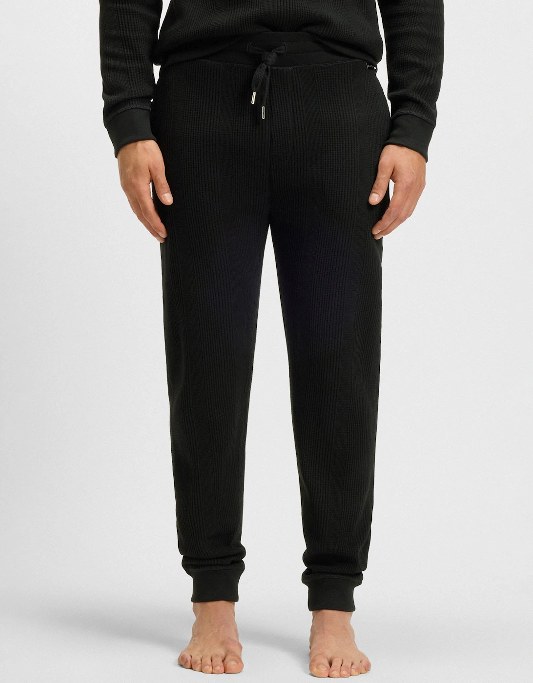 BOSS Orange Structure Mens Loungewear Pants - Black 001, 5 of 4