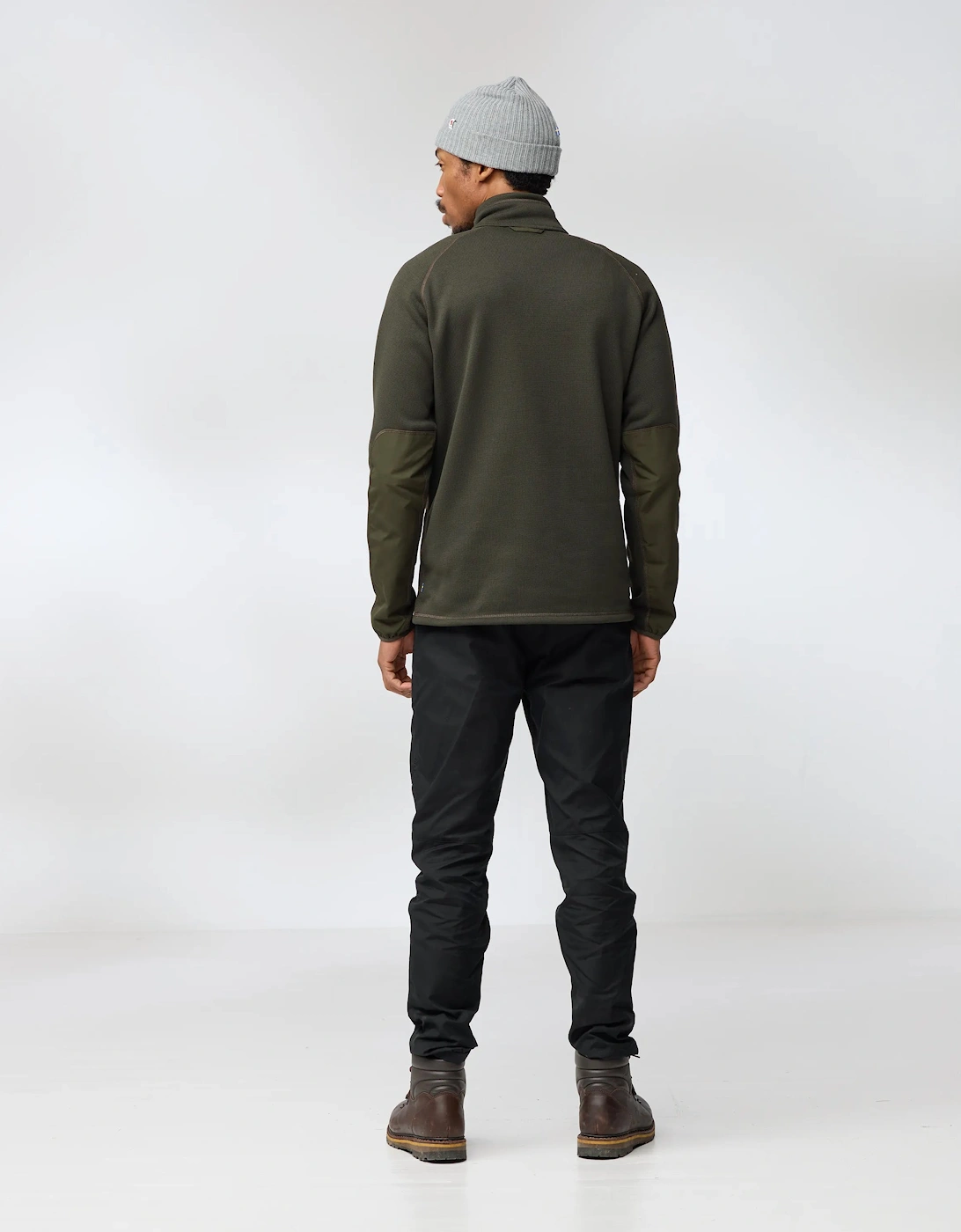 Ovik Mens Half Zip Fleece - Deep Forest 662