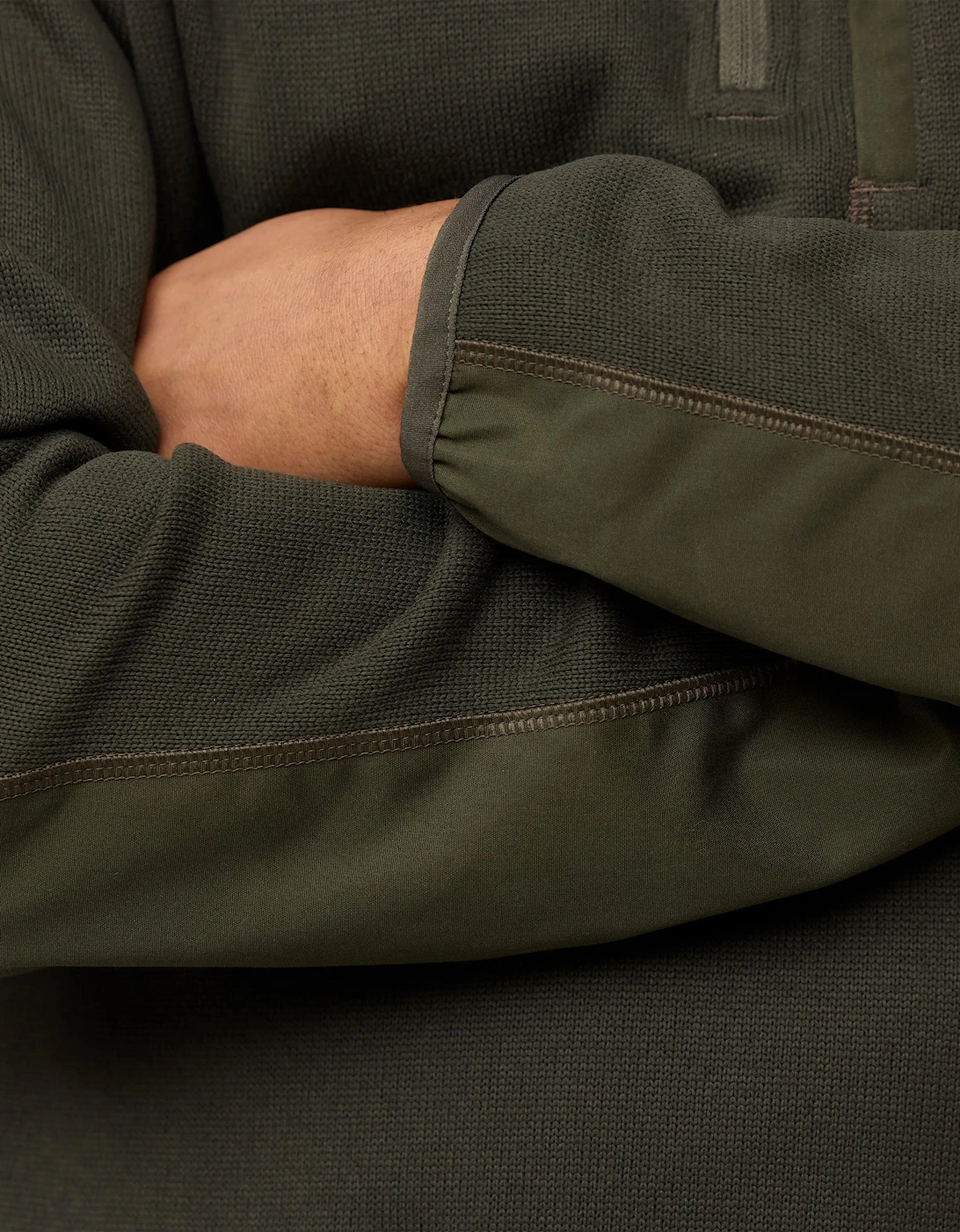 Ovik Mens Half Zip Fleece - Deep Forest 662