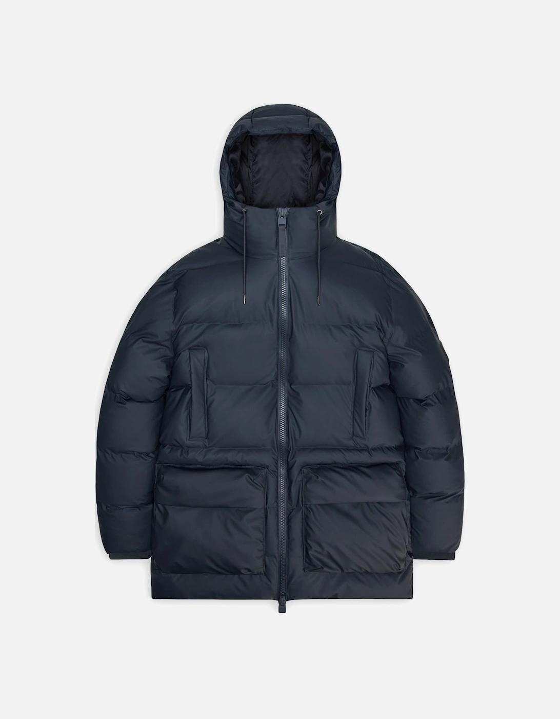 Alta Long Puffer Cargo Jacket - 47 Navy, 10 of 9