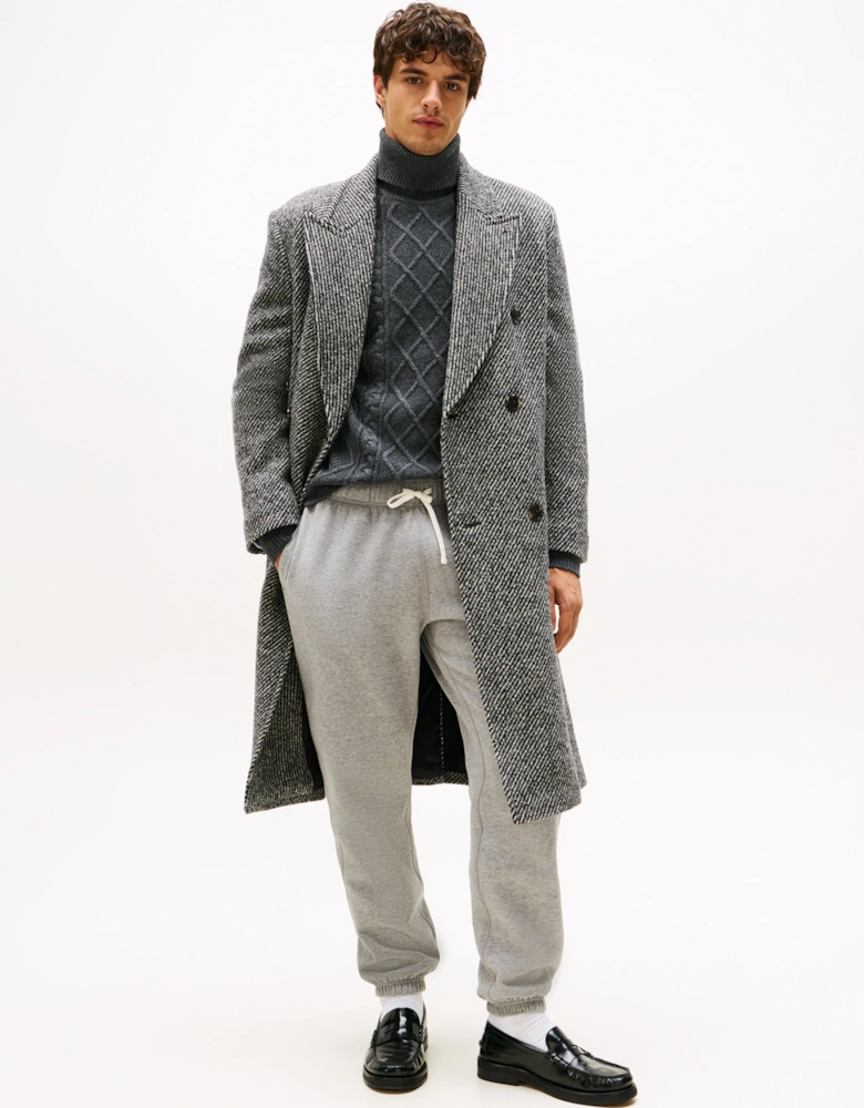 Essential Fleece Mens Sweatpants - Medium Grey Heather