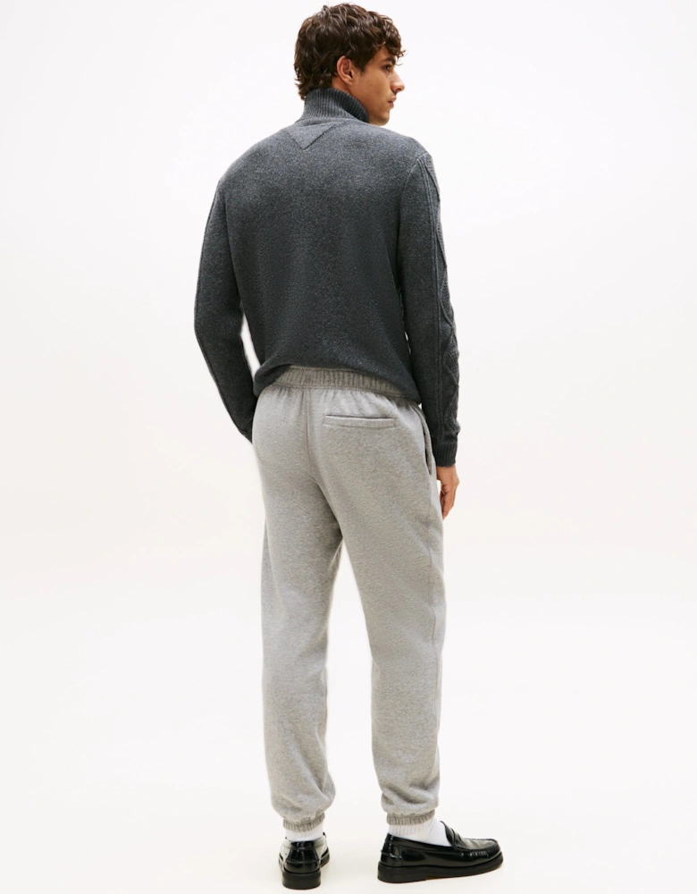 Essential Fleece Mens Sweatpants - Medium Grey Heather