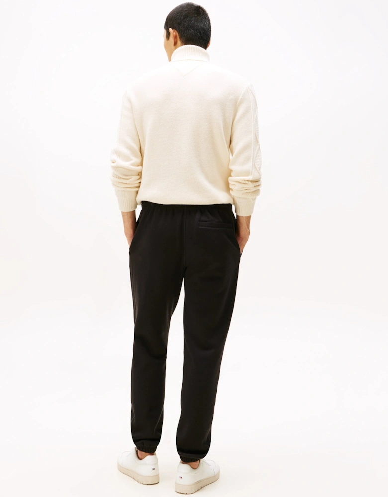 Essential Fleece Mens Sweatpants - Black