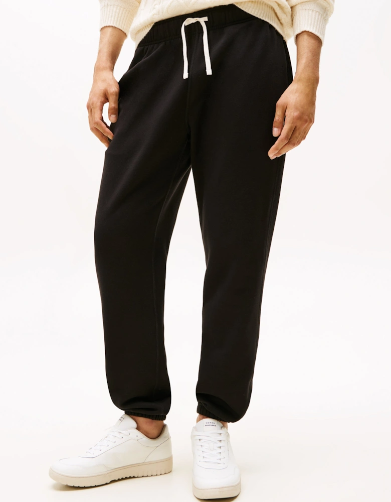 Essential Fleece Mens Sweatpants - Black