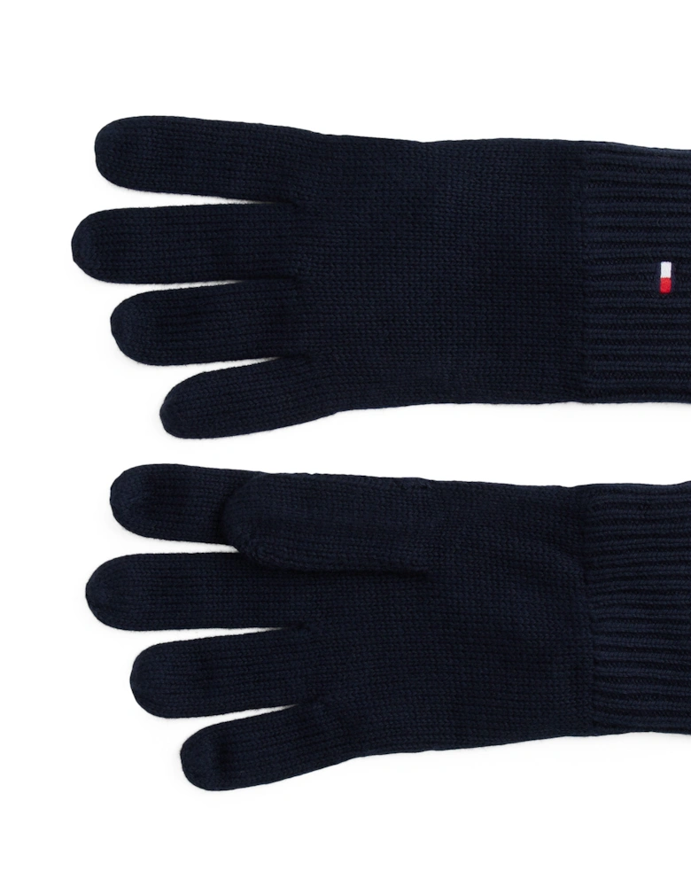 Essentials Flag Mens Gloves - Space Blue
