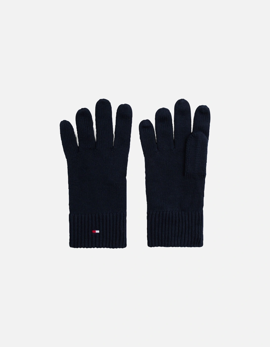 Men's Tommy Hilfiger Essentials Flag Mens Gloves - Space Blue - Size: ONE size