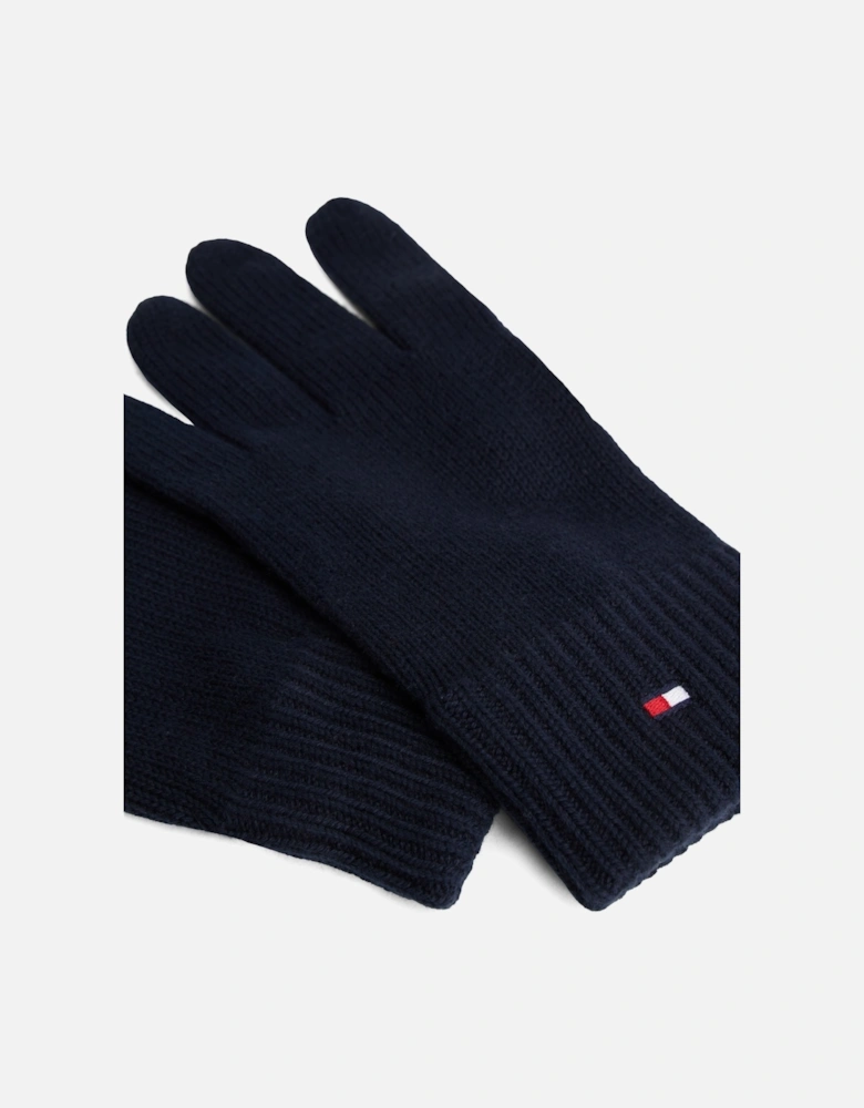 Essentials Flag Mens Gloves - Space Blue