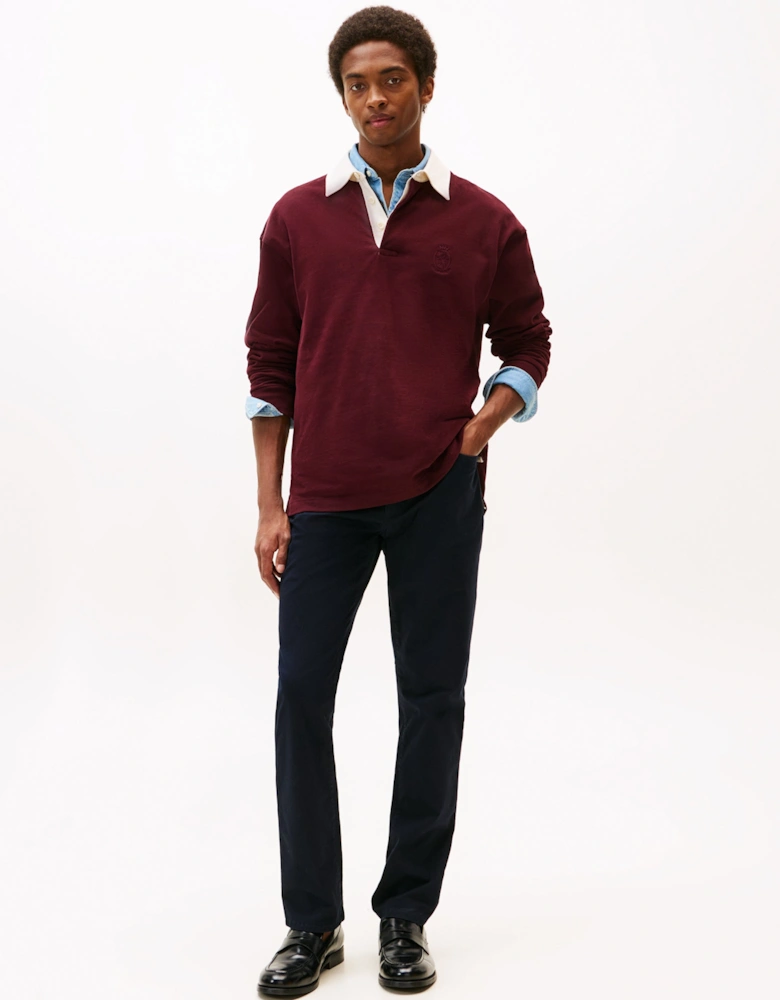 Essential Twill Denton Mens 5 Pocket Chinos - Desert Sky