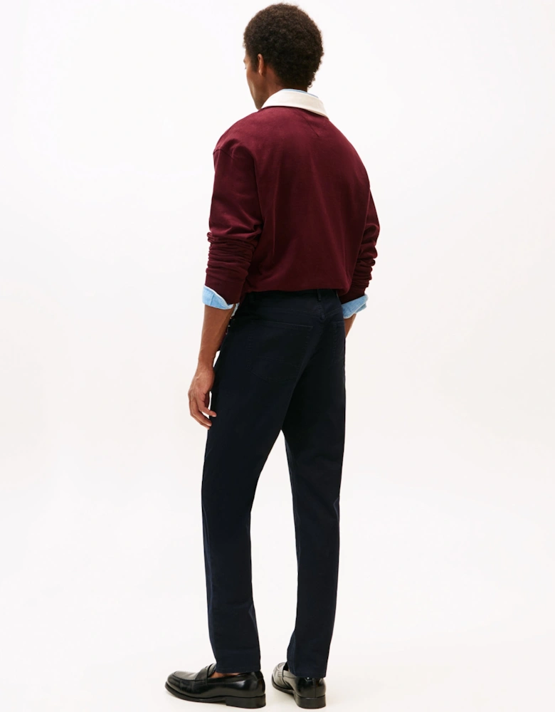 Essential Twill Denton Mens 5 Pocket Chinos - Desert Sky