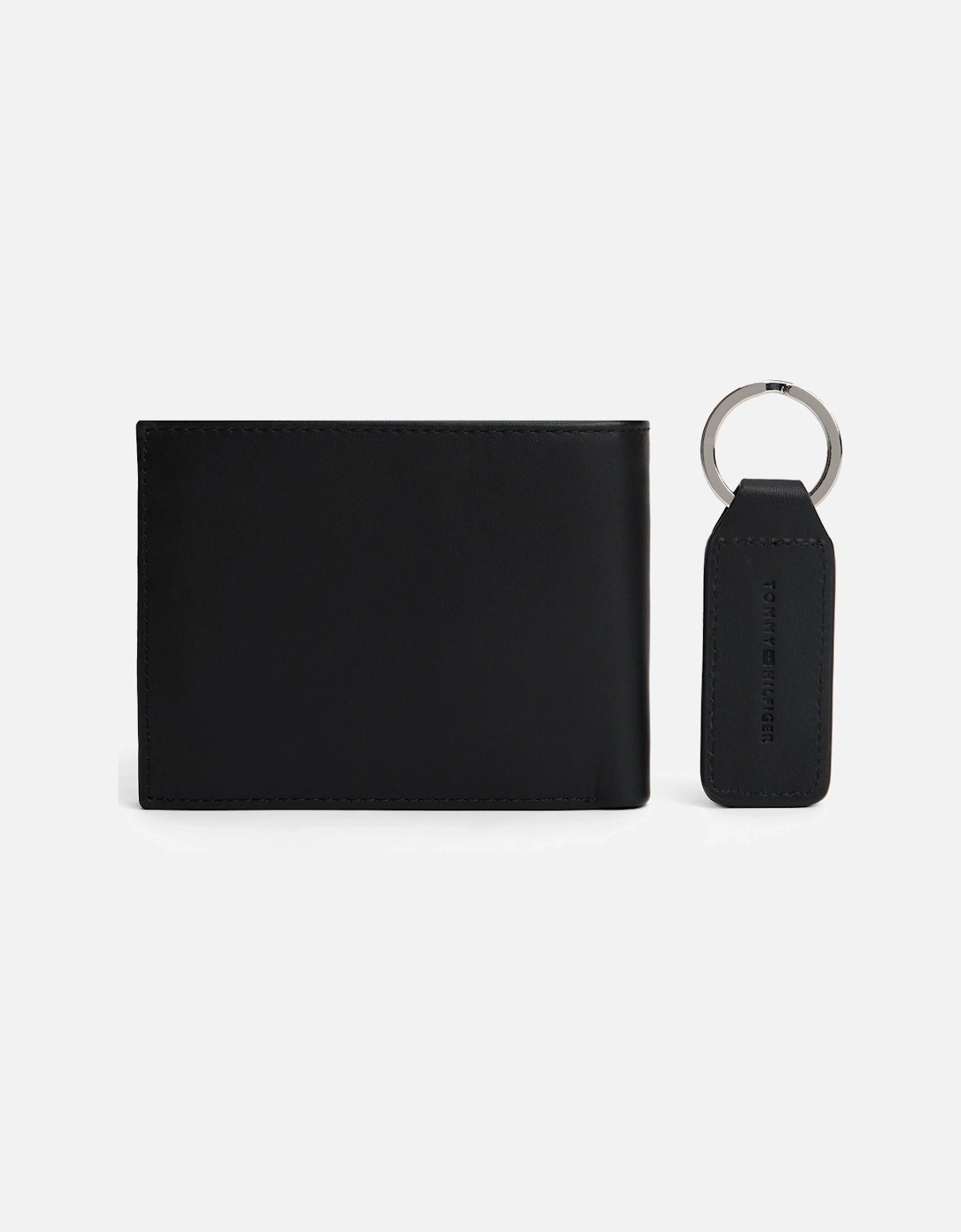 Eton Wallet and Key Fob Gift Set - Black