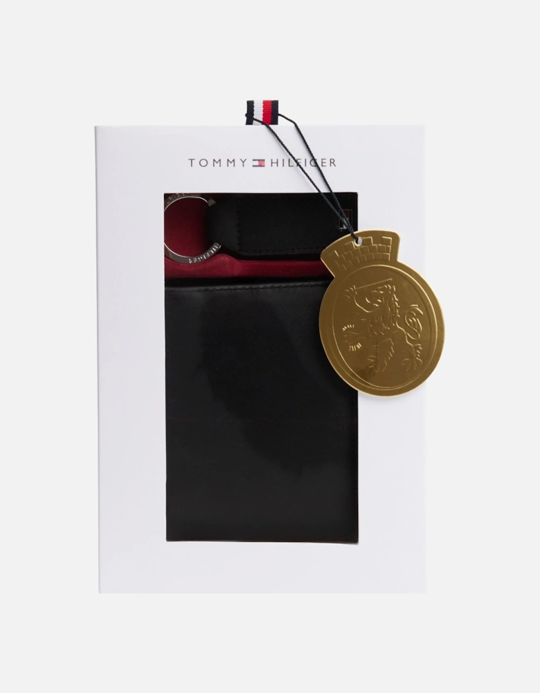 Eton Wallet and Key Fob Gift Set - Black