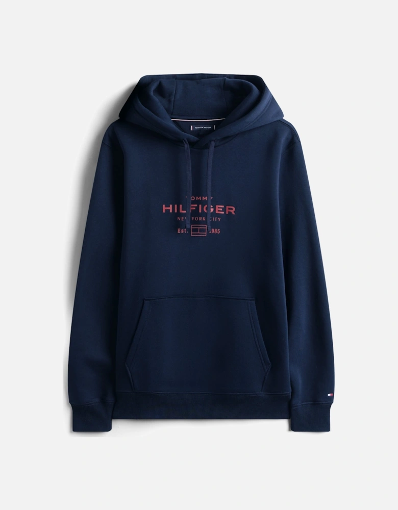 Oval Mens Graphic Hoodie - Desert Sky