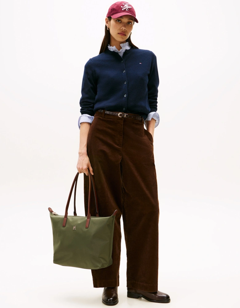 Popette Womens Tote Bag - Huntsman Green