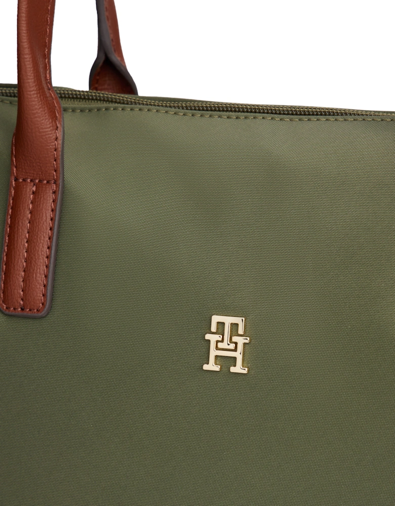 Popette Womens Tote Bag - Huntsman Green