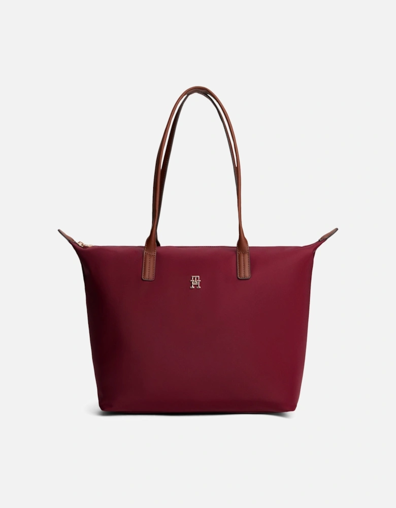 Popette Womens Tote Bag - Deep Rouge
