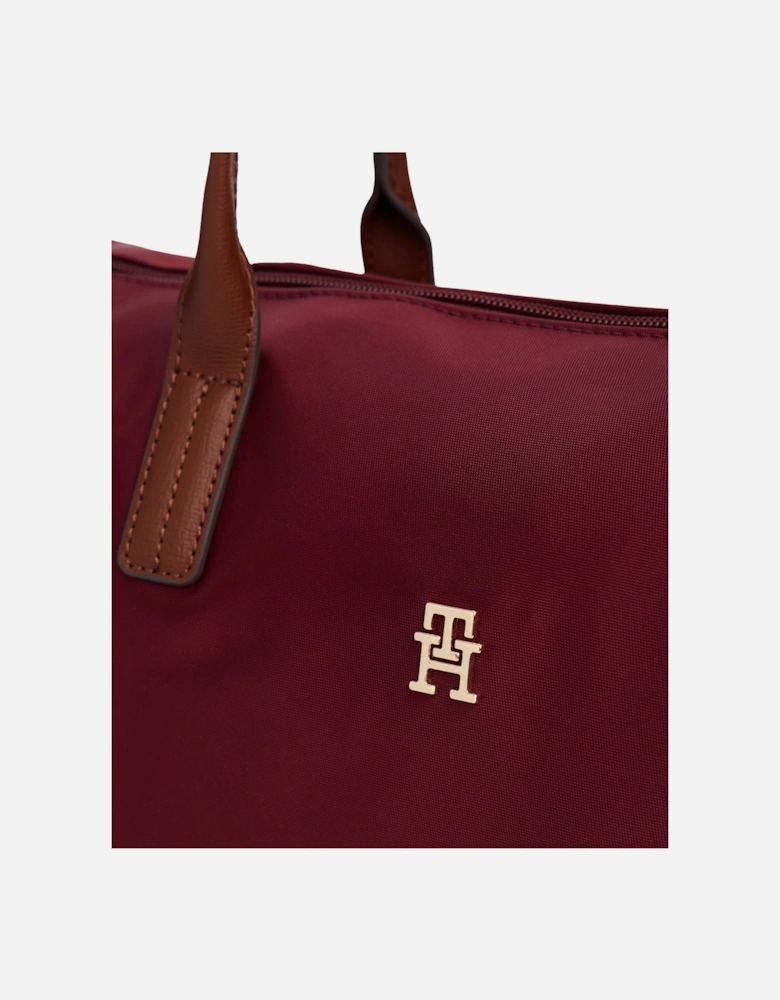 Popette Womens Tote Bag - Deep Rouge