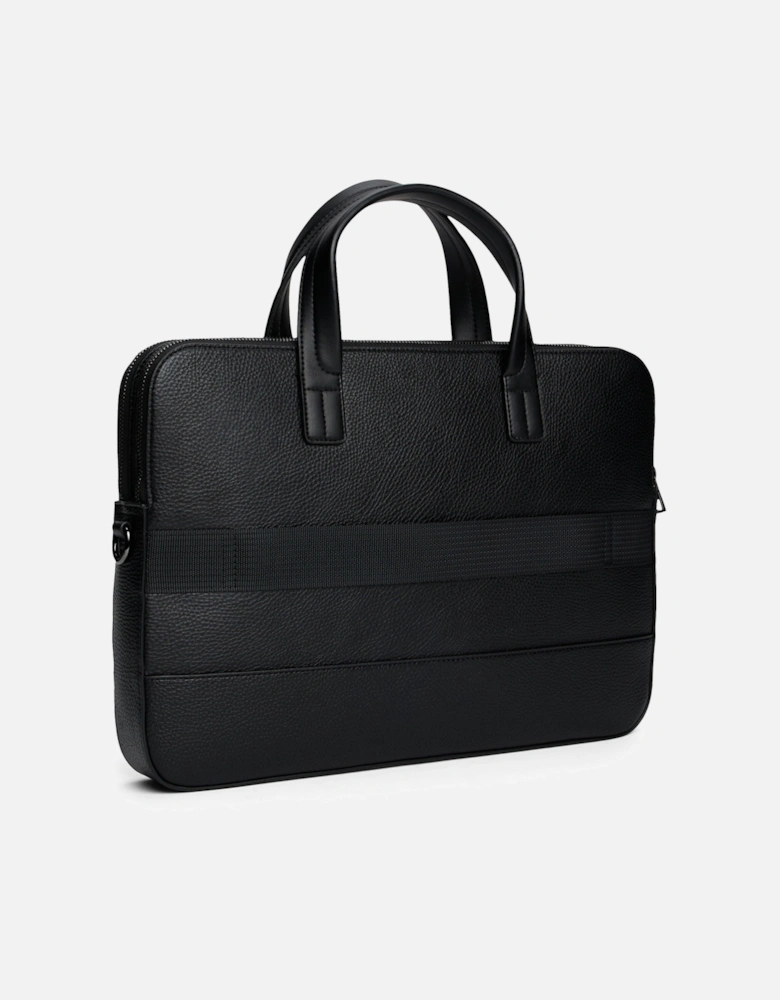 TH Central Mens Slim Computer Bag - Black
