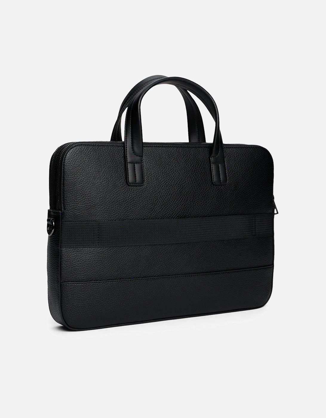 TH Central Mens Slim Computer Bag - Black