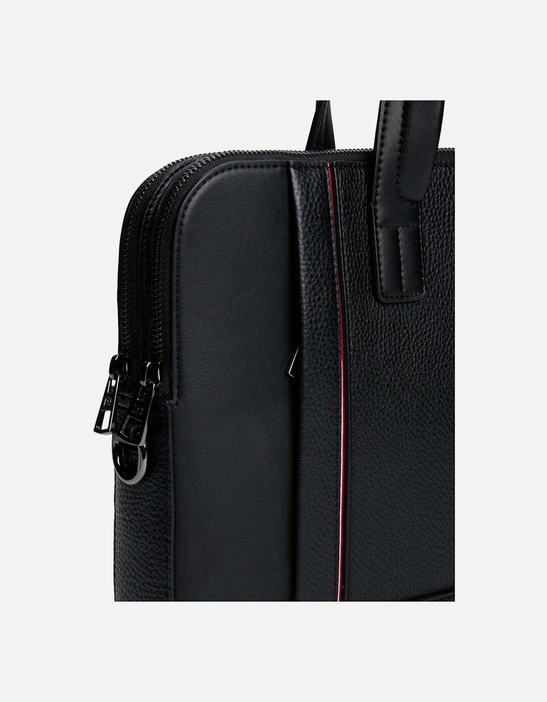 TH Central Mens Slim Computer Bag - Black