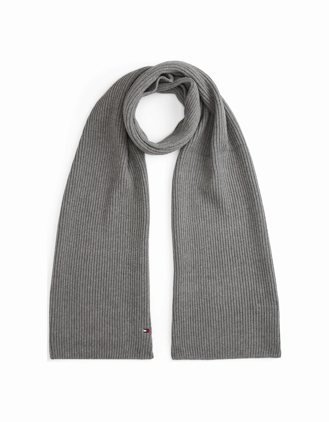 TH Flag Mens Beanie & Scarf Gift Set - Mid Grey Heather