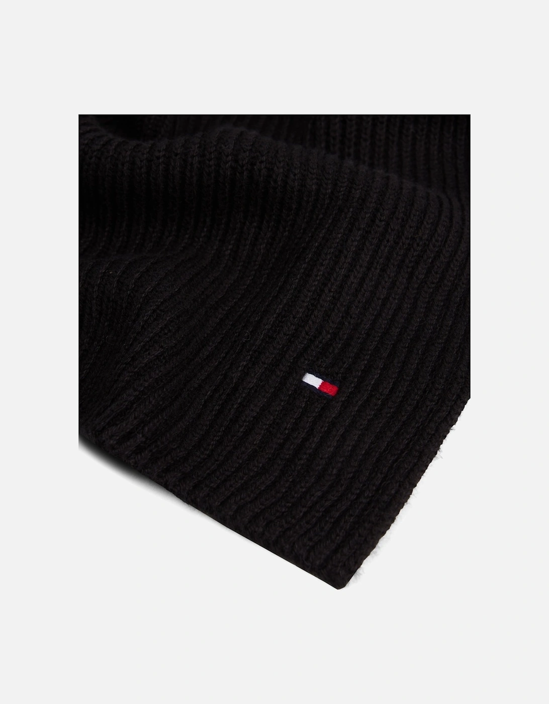 TH Flag Mens Pima Cotton Scarf - Black