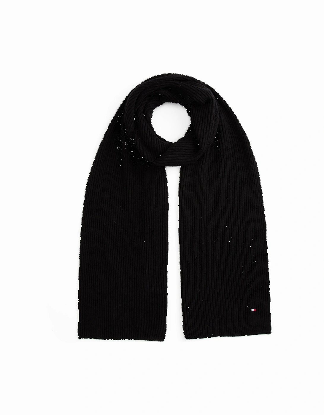 TH Flag Mens Pima Cotton Scarf - Black