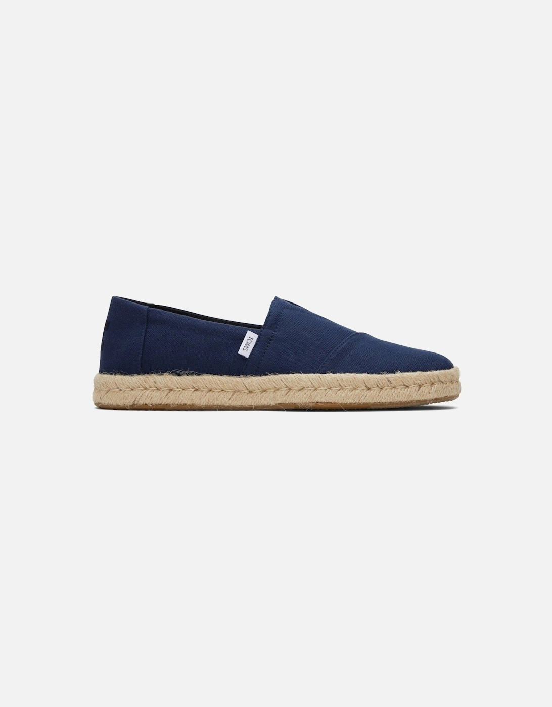 Toms Men's Navy Alpargata Rope 2.0 Slip On Shoes - Size: 11