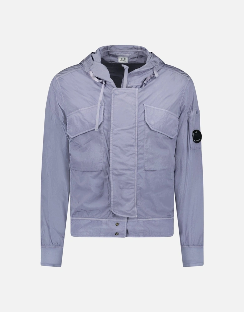 Chrome R Hooded Lens Jacket Lavender Violet