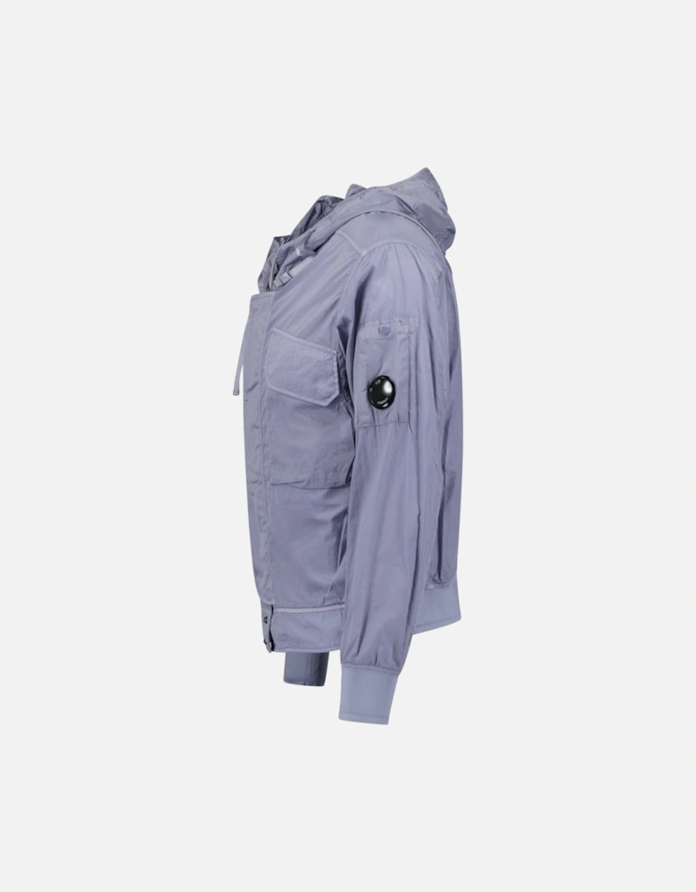 Chrome R Hooded Lens Jacket Lavender Violet