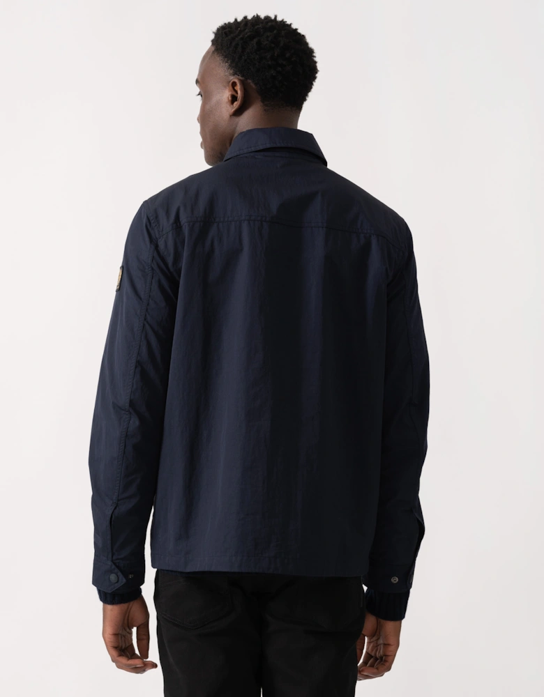 Drome Mens Overshirt - Dark Ink
