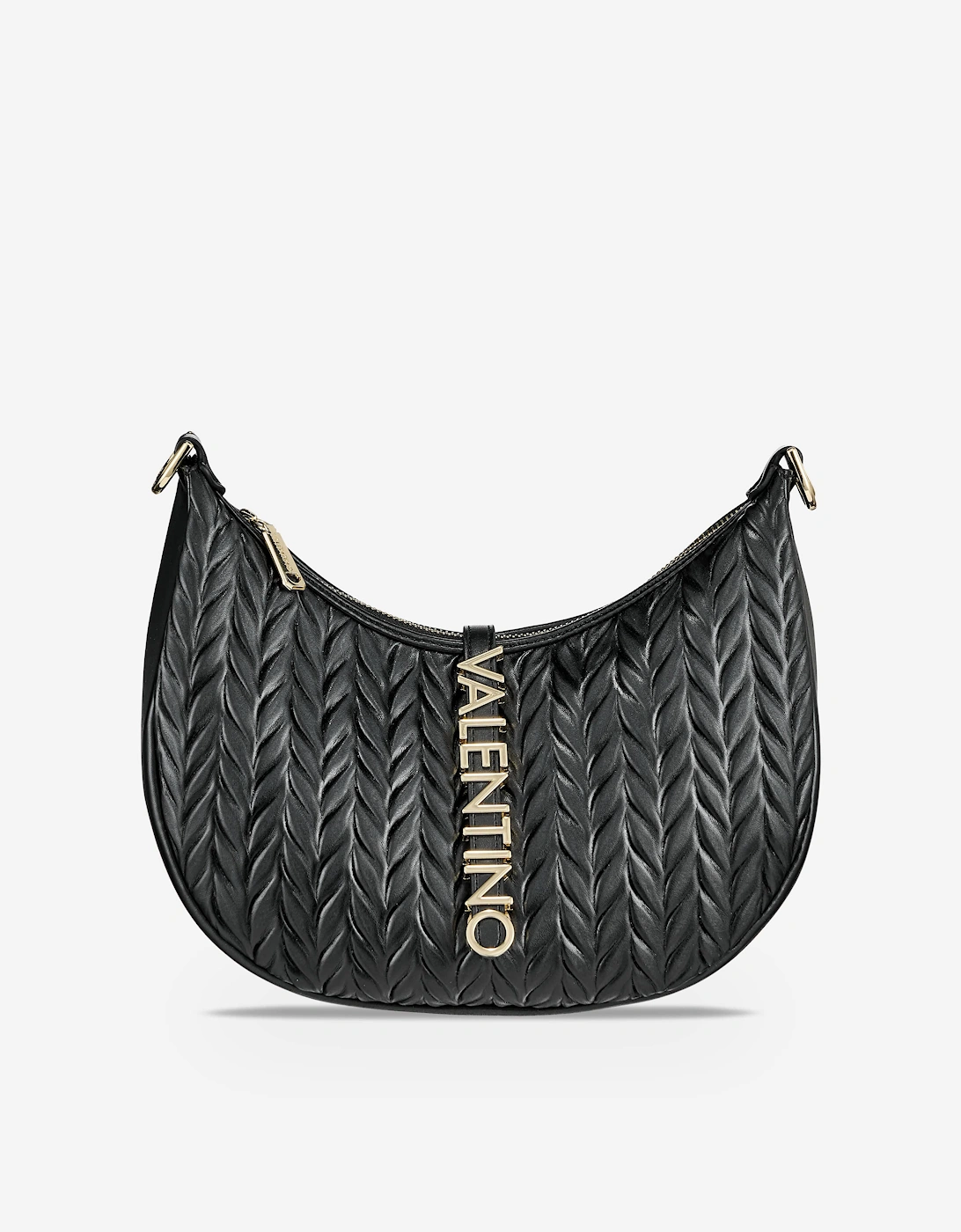 Fania Re Shoulder Bag in Black (28cm)