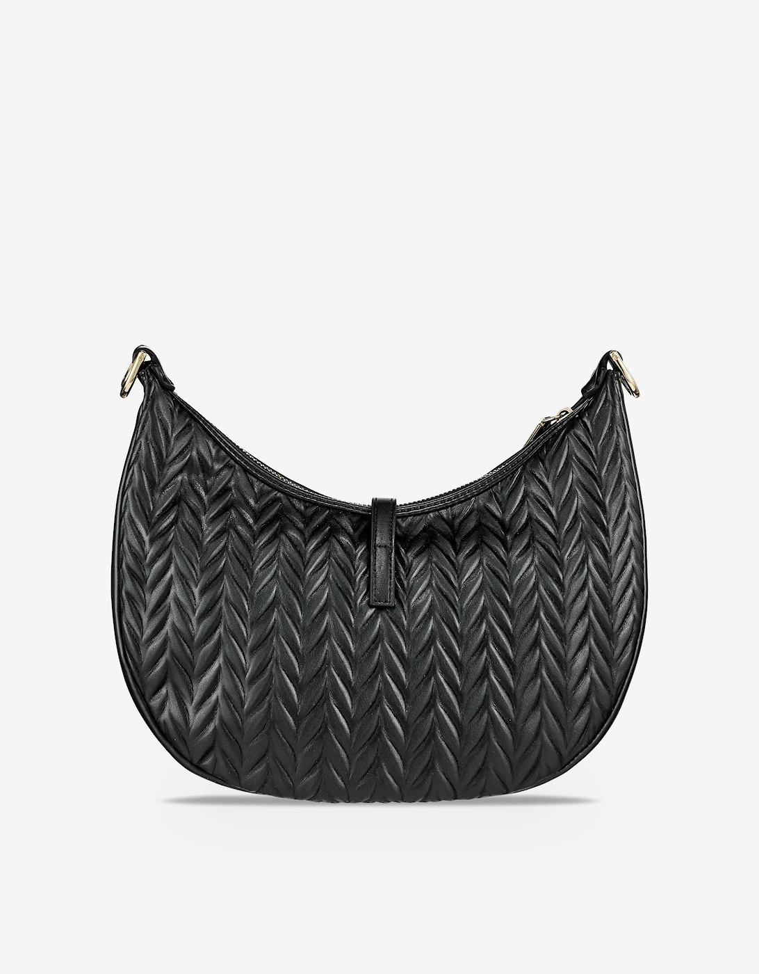 Fania Re Shoulder Bag in Black (28cm)