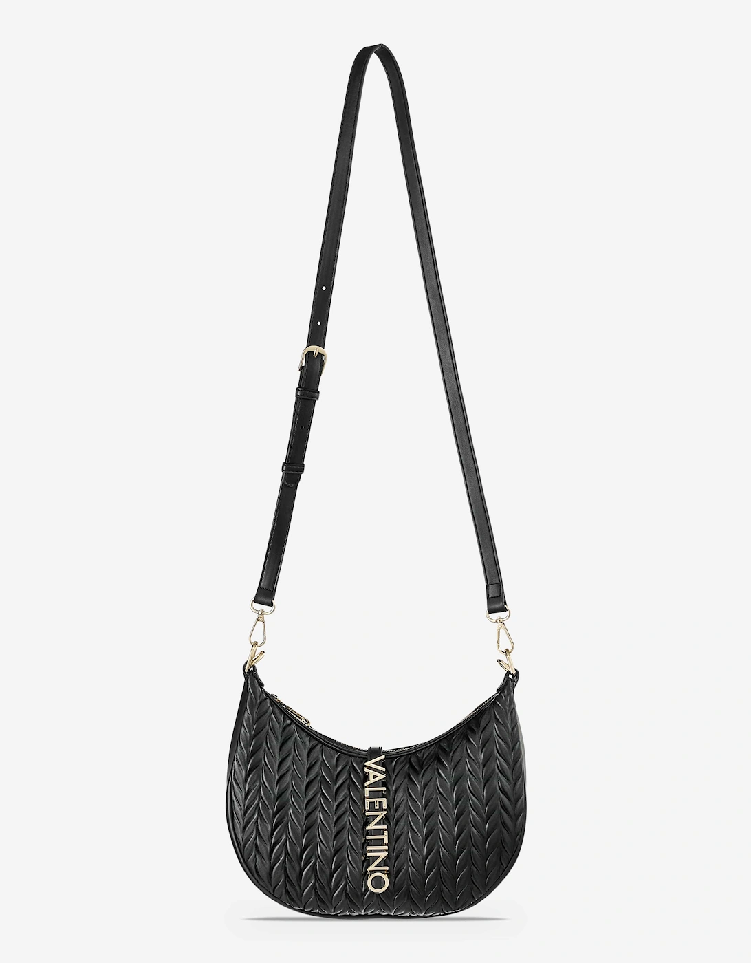 Fania Re Shoulder Bag in Black (28cm)