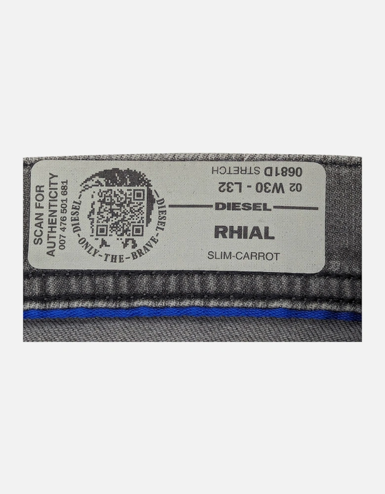 RHIAL 0681D Mens Denim Jeans Slim Fit