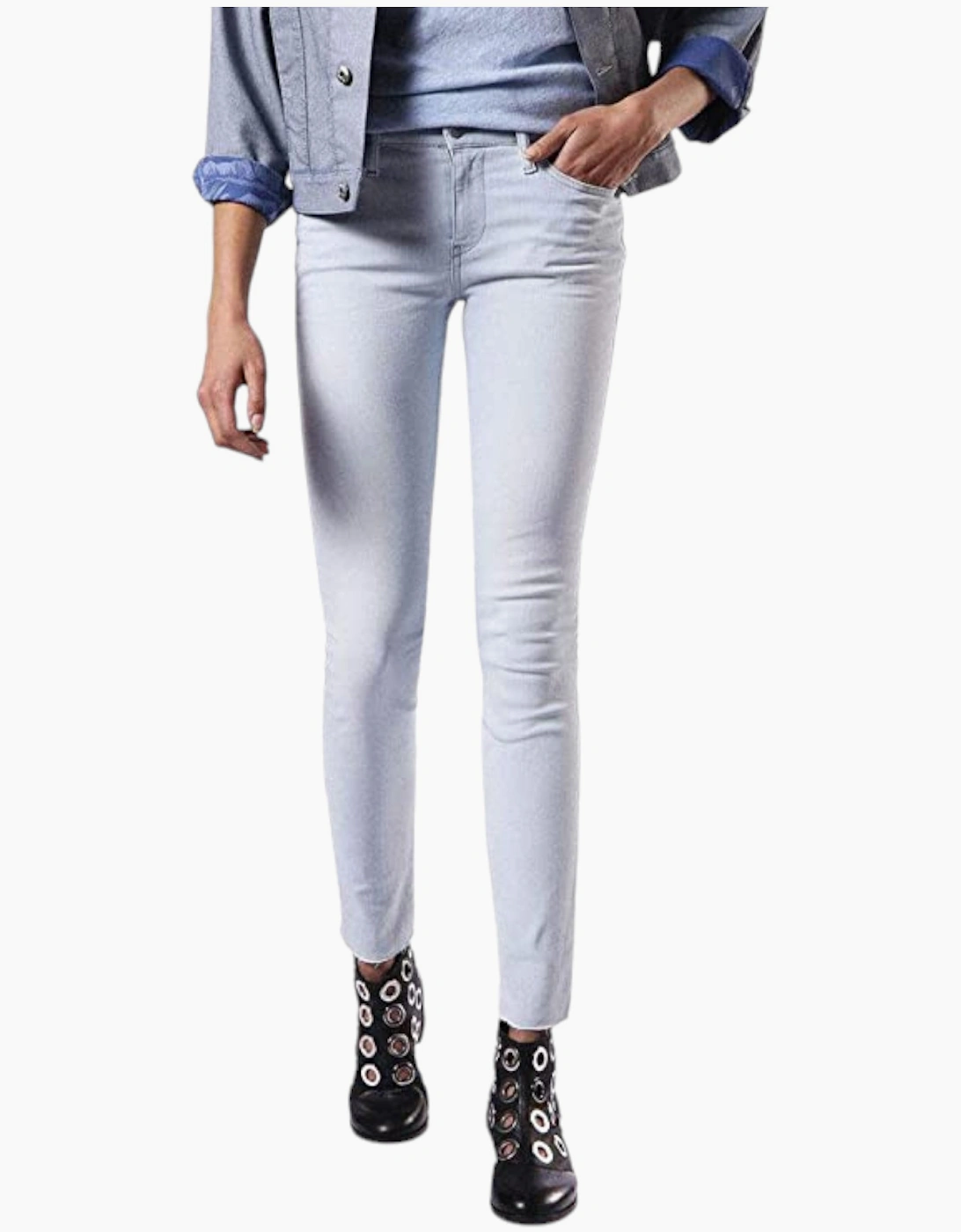 Diesel Women's Blue Skinzee 084Ey Denim Jeans  32In/14 W31 L32