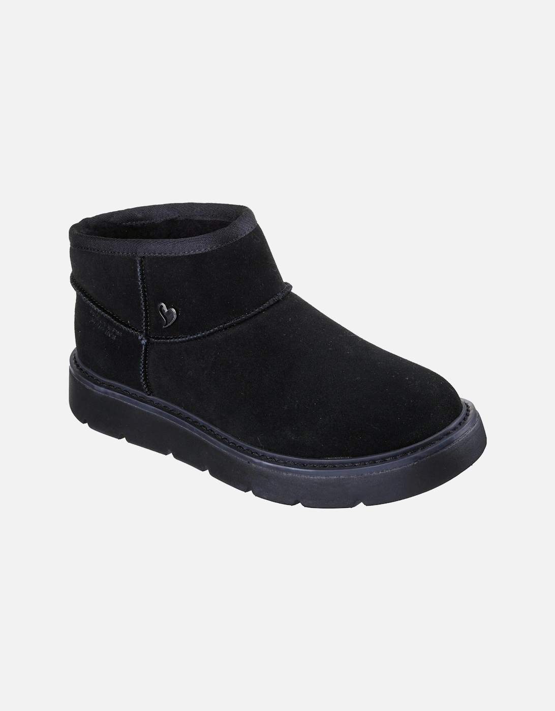 Womens Cozy Mini Boot Slip-ins Mule, 2 of 1
