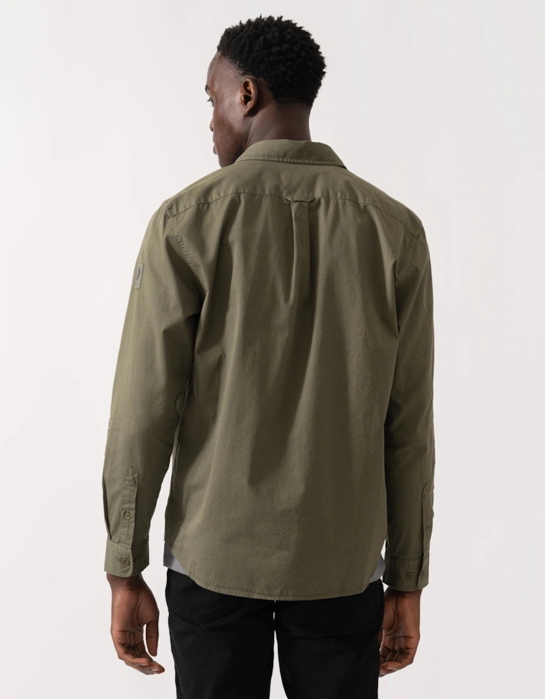 Scale Mens Shirt - True Olive