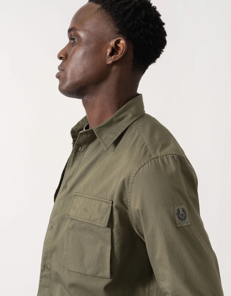 Scale Mens Shirt - True Olive