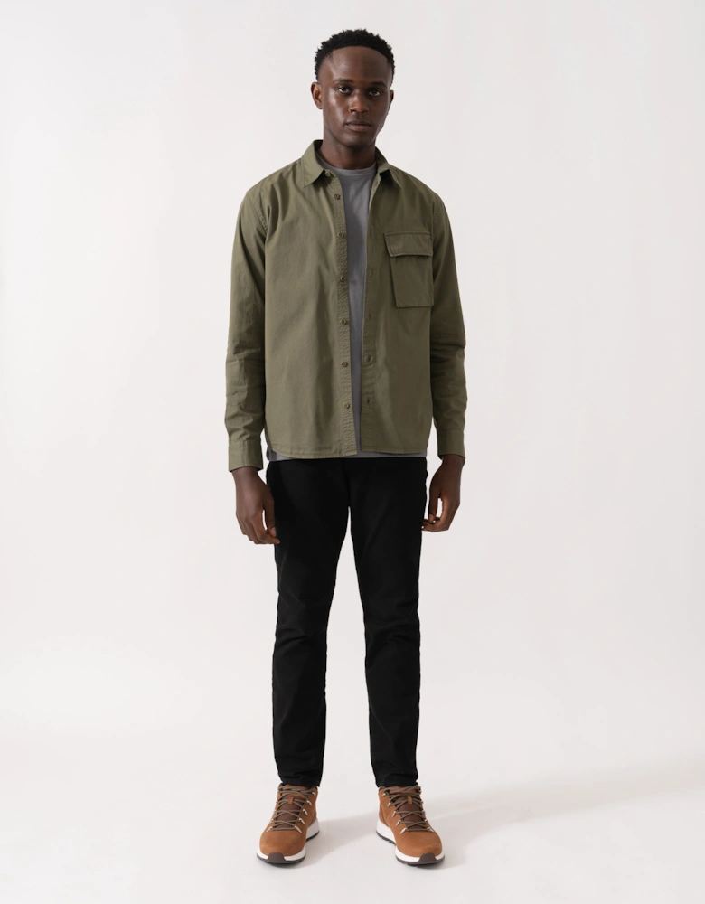 Scale Mens Shirt - True Olive
