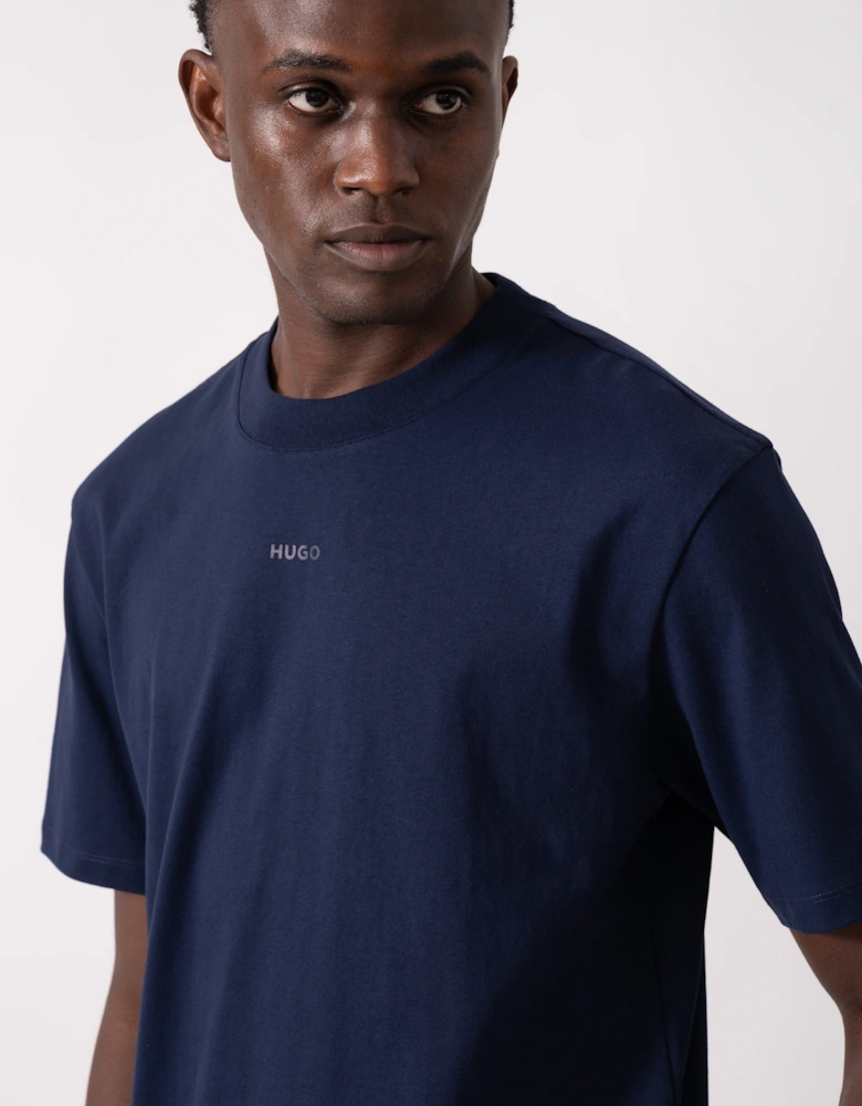 HUGO Dapolino Mens T-Shirt - Navy 418