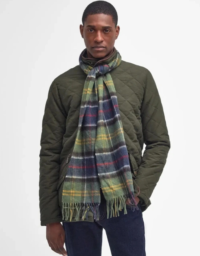 Wool Cashmere Scarf A1-25 TN11 Classic Tartan