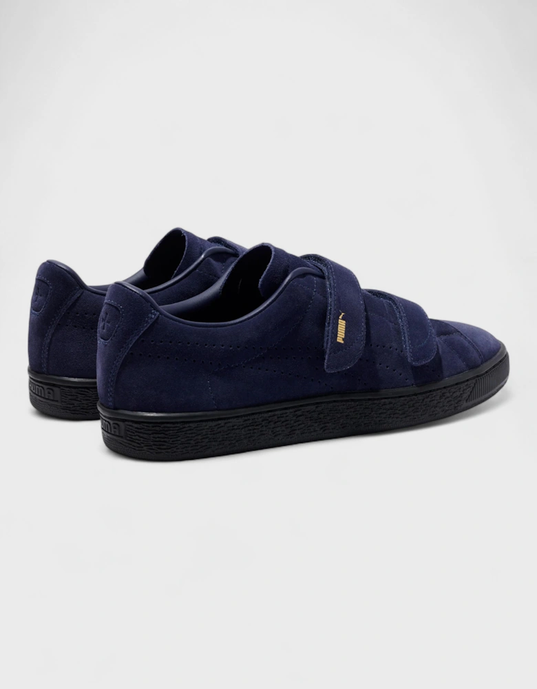 x Noah Suede Classic Velcro Navy