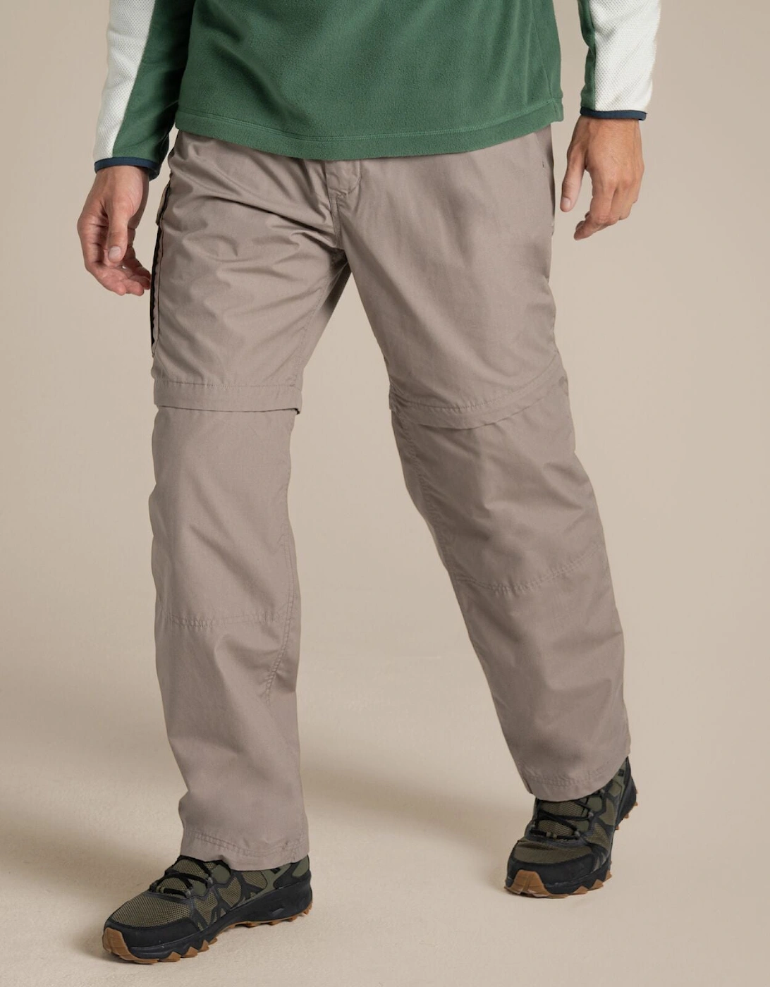Mens Kiwi Convertible Walking Trousers, 2 of 1