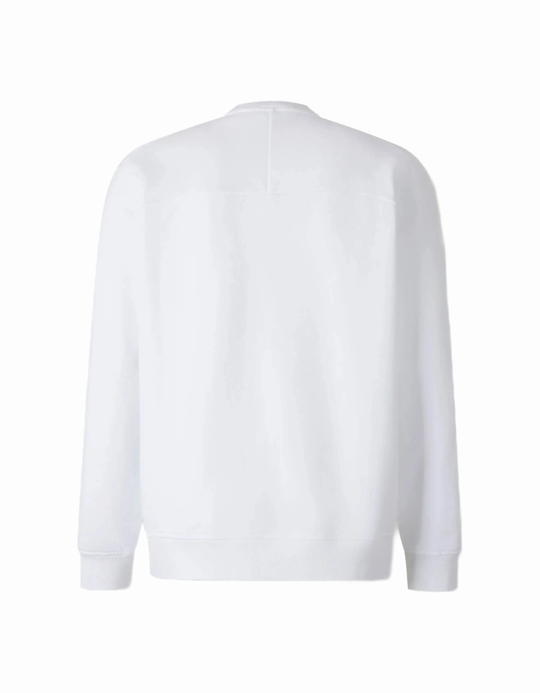 Logo Patch Sweatshirt in White