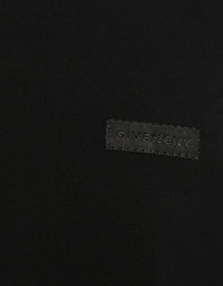 Logo Patch T-Shirt in Black
