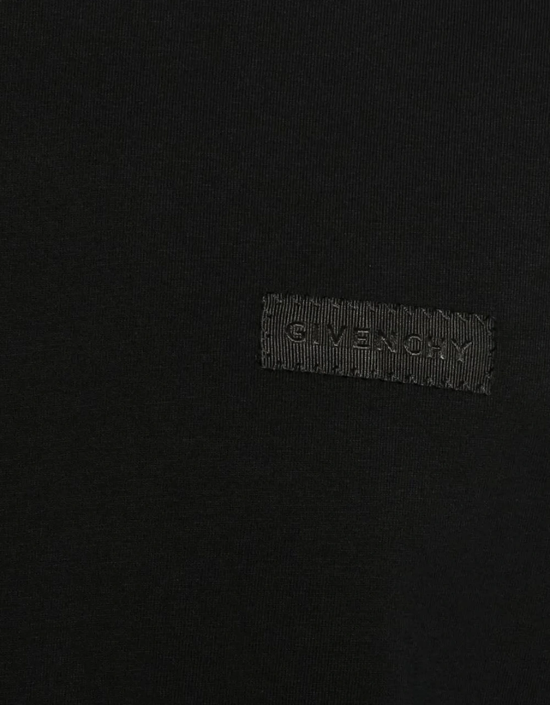 Logo Patch T-Shirt in Black