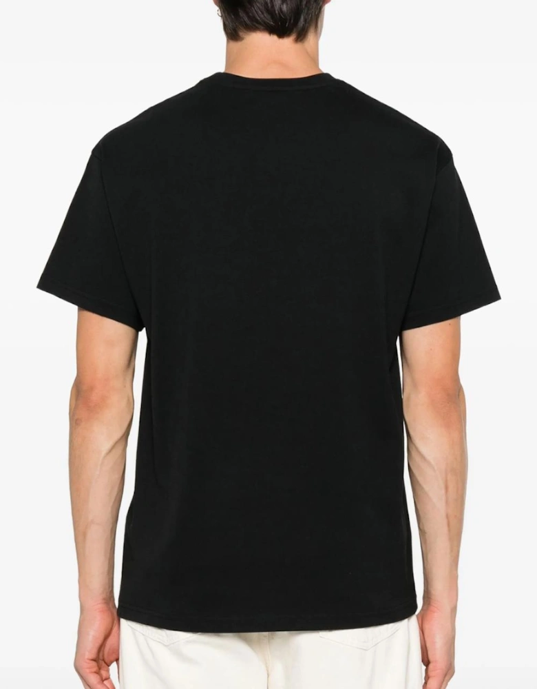 Logo Patch T-Shirt in Black