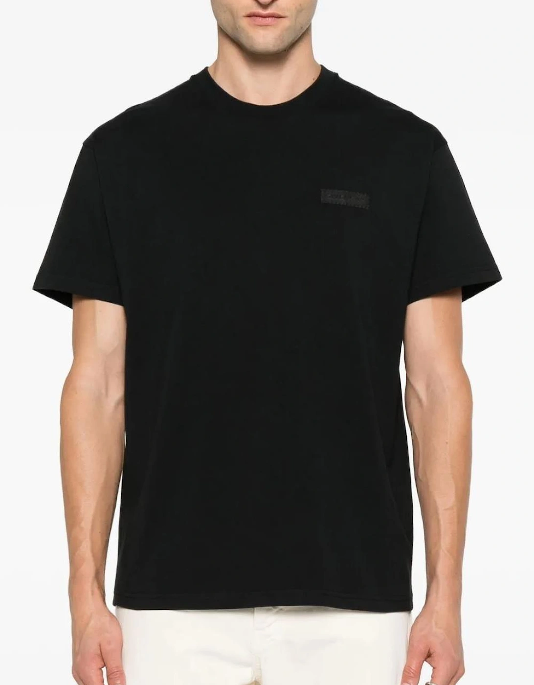 Logo Patch T-Shirt in Black