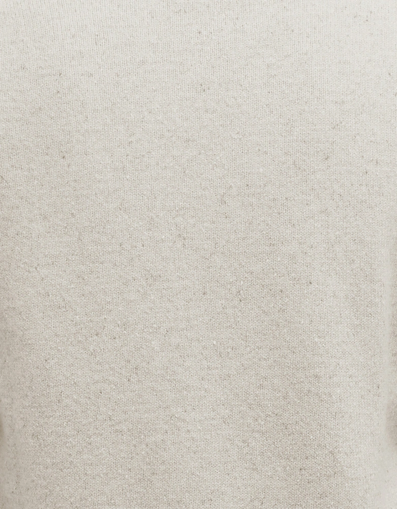 Tisbury Crew neck Knitted Jumper - Mist